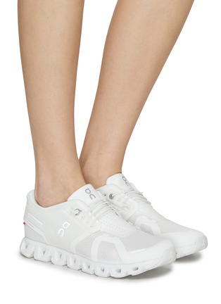 Figure View - Click To Enlarge - ON - ‘Cloud 5’ Low Top Lace Up Sneakers