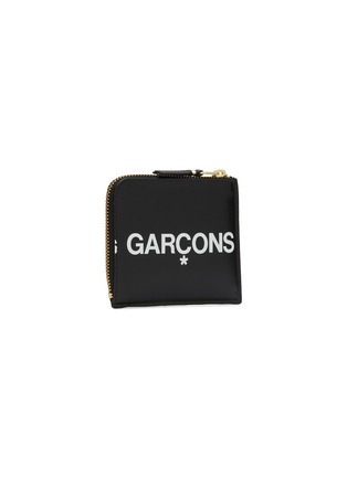 Figure View - Click To Enlarge - COMME DES GARÇONS - Logo Zipped Cardholder