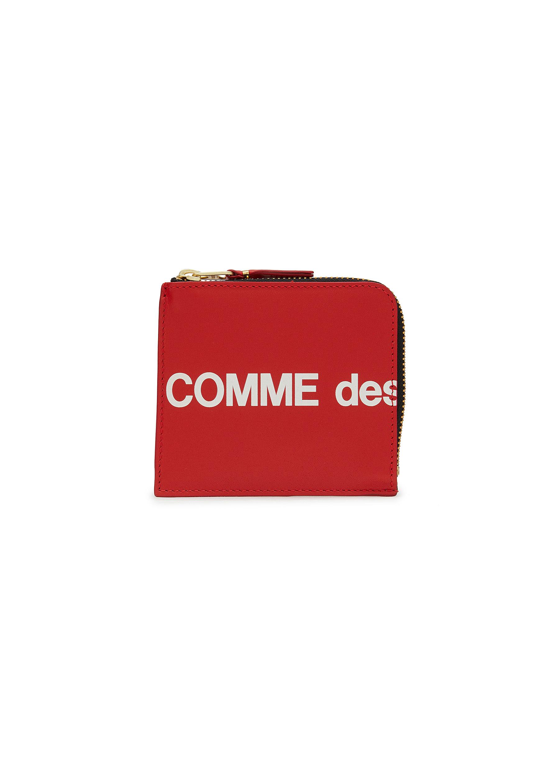 COMME DES GARCONS Logo Zipped Cardholder