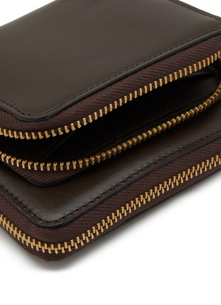 Detail View - Click To Enlarge - COMME DES GARÇONS - Zipped Wallet With Outer Pocket