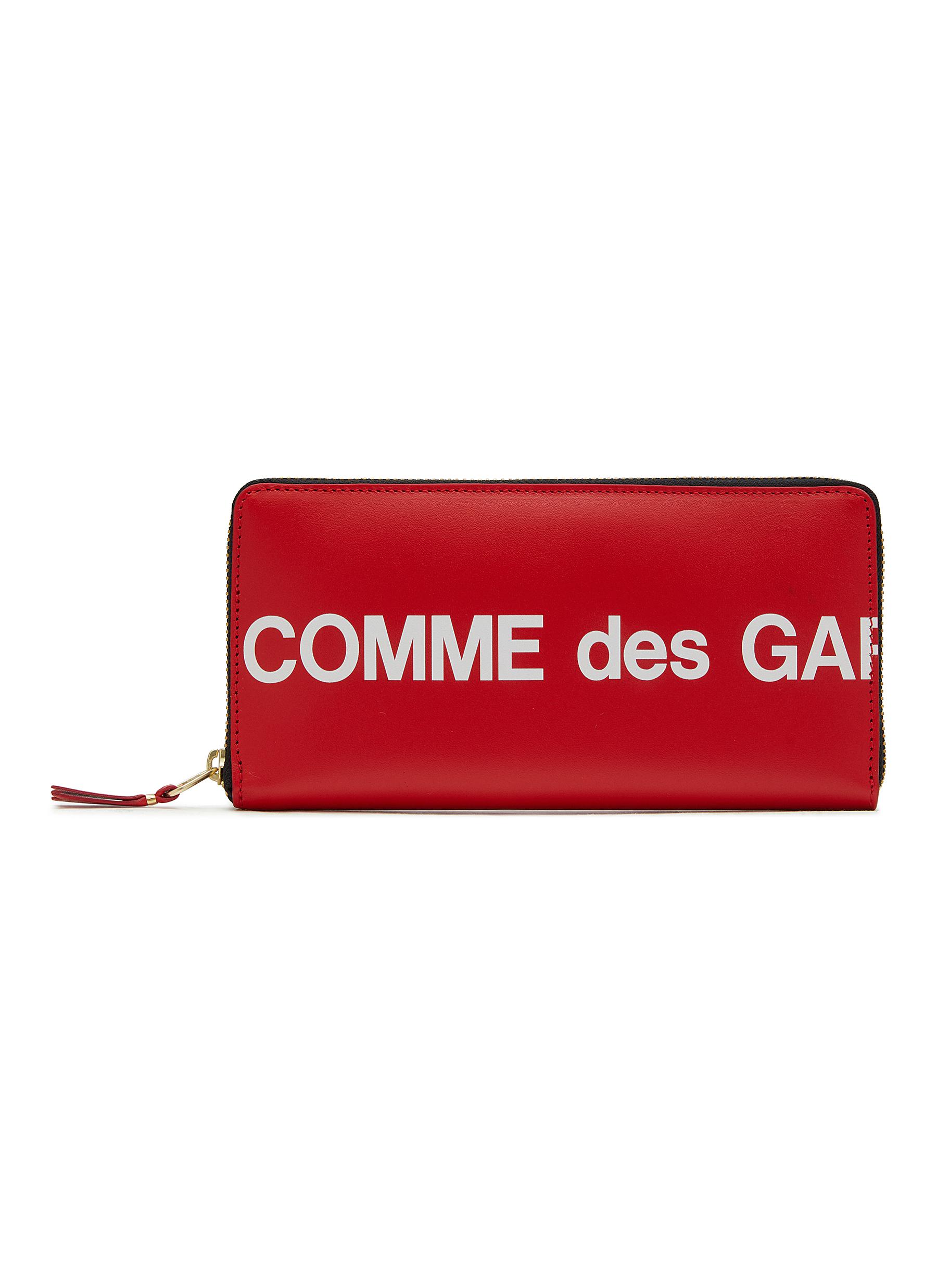 COMME DES GARCONS Logo Zipped Long Wallet