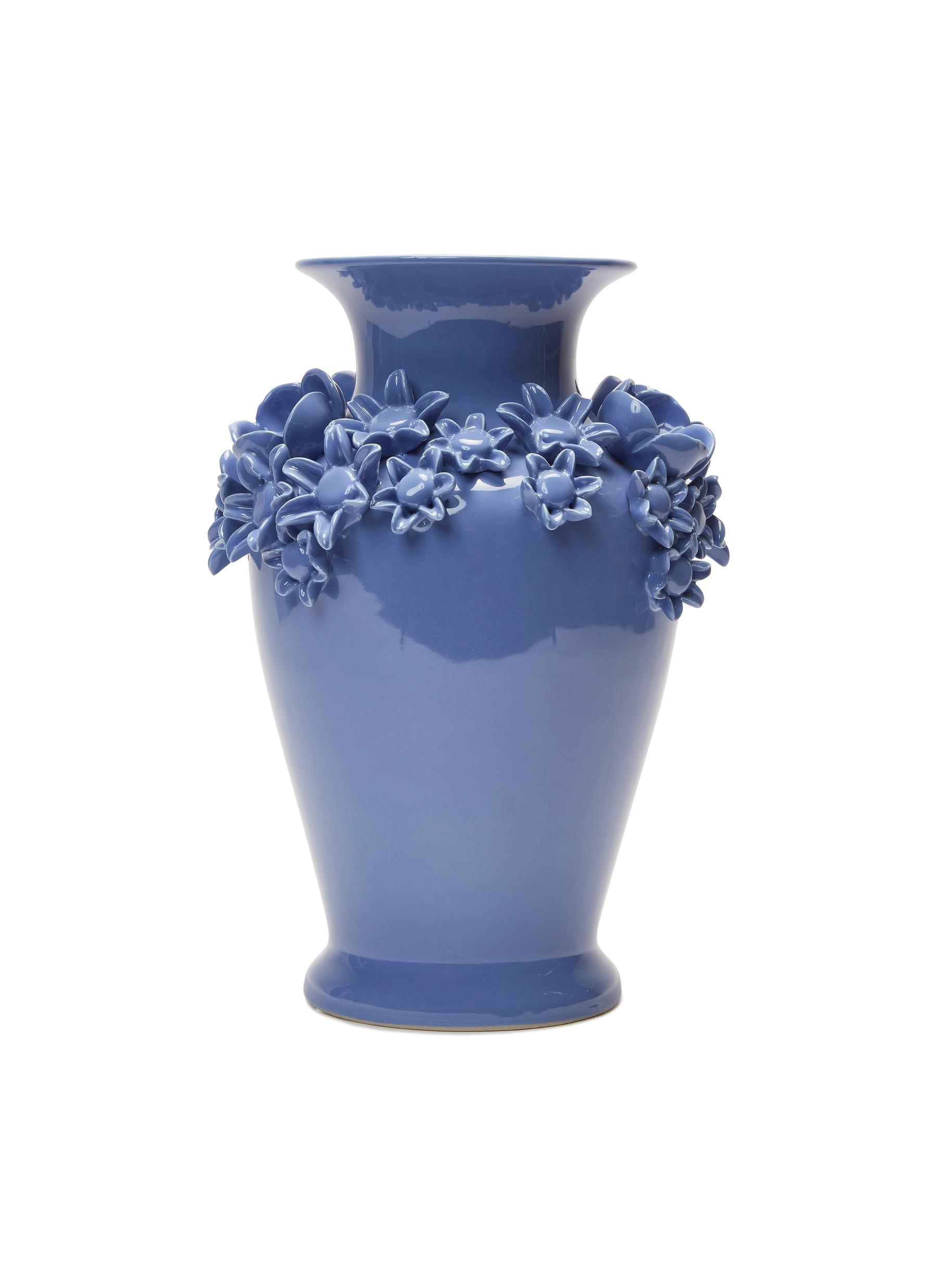 House Of Hackney Flora Fantasia Vase Cornflower Blue