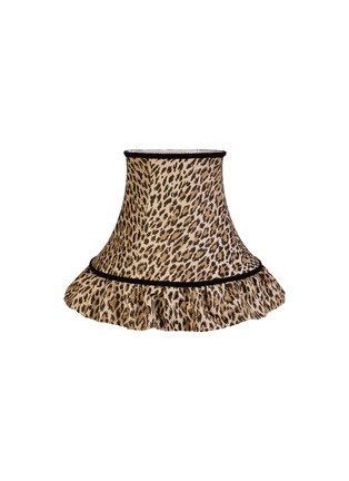 Main View - Click To Enlarge - HOUSE OF HACKNEY - WILD CARD JACQUARD SMALL PETTICOAT LAMPSHADE – BUTTERSCOTCH