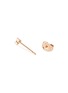 Detail View - Click To Enlarge - MARIA TASH - ‘TRINITY’ 18K ROSE GOLD DIAMOND EARSTUD