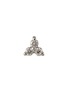 Main View - Click To Enlarge - MARIA TASH - ‘TRINITY’ 18K WHITE GOLD DIAMOND EARSTUD