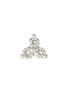 Main View - Click To Enlarge - MARIA TASH - 18K White Gold Diamond Large Trinity Stud Earring