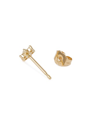 Detail View - Click To Enlarge - MARIA TASH - ‘FLOWER’ 18K GOLD DIAMOND EARSTUD