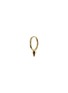 Main View - Click To Enlarge - MARIA TASH - 14K Gold Short Spike Hoop Earring