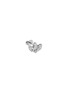 Main View - Click To Enlarge - MARIA TASH - 18K White Gold Diamond Lotus Stud Earring