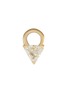 Detail View - Click To Enlarge - MARIA TASH - 18K Gold Diamond Triangular Charm