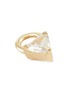 Detail View - Click To Enlarge - MARIA TASH - 18K Gold Diamond Triangular Charm