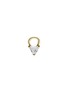 Main View - Click To Enlarge - MARIA TASH - 18K Gold Diamond Triangular Charm
