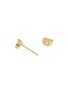 Detail View - Click To Enlarge - MARIA TASH - 18K Gold Diamond Large Trinity Stud Earring
