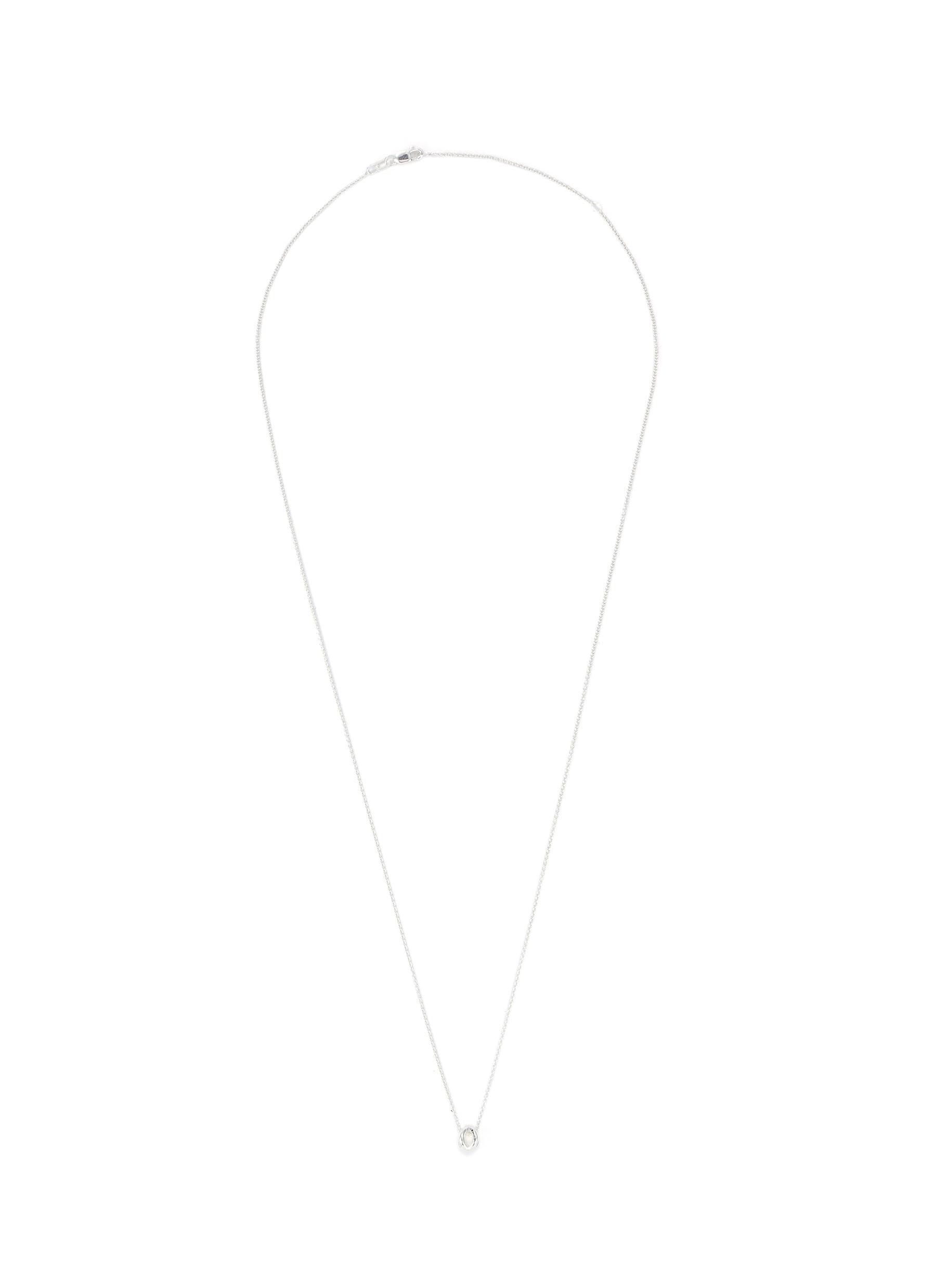 LE GRAMME | 1G POLISHED STERLING SILVER ENTRELACS PENDANT