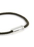 Detail View - Click To Enlarge - LE GRAMME - 7G CABLE NATO  STERLING SILVER KHAKI BRACELET