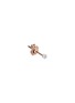 Main View - Click To Enlarge - MARIA TASH - INVISIBLE SET DIAMOND 18K ROSE GOLD EARSTUD