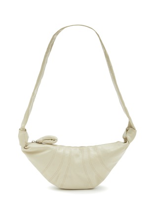 Main View - Click To Enlarge - LEMAIRE - Small ‘Croissant’ Coated Cotton Crossbody Bag
