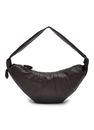 Main View - Click To Enlarge - LEMAIRE - Large ‘Croissant’ Nappa Leather Crossbody Bag