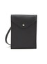 Main View - Click To Enlarge - LEMAIRE - ‘Enveloppe’ Adjustable Strap Grained Leather Pouch
