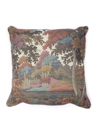 Main View - Click To Enlarge - HOUSE OF HACKNEY - Plantasia Large Cotton Linen Cushion — Prism