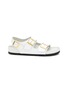 Main View - Click To Enlarge - BIRKENSTOCK - ‘Milano’ Reptile Embossed Leather Sandals