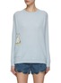 Main View - Click To Enlarge - CHINTI & PARKER - X MIFFY GRAPHIC INTARSIA CREWNECK LONG SLEEVE KNIT SWEATER