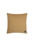 Back View - Click To Enlarge - YVES DELORME - ‘Laos’ Cushion Cover — Bronze