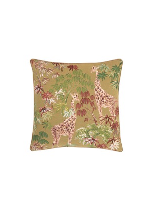 Main View - Click To Enlarge - YVES DELORME - ‘Laos’ Cushion Cover — Bronze