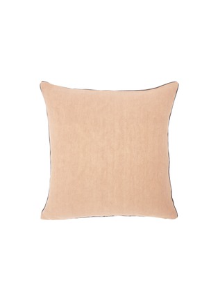 Main View - Click To Enlarge - YVES DELORME - ‘Pigment’ Cushion Cover — Peche
