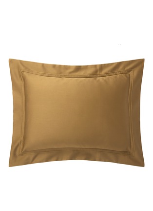 Main View - Click To Enlarge - YVES DELORME - ‘Triomphe’ Pillow Case — Bronze