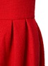  - HUISHAN ZHANG - ‘Kwai’ Box Pleat Tweed Knee Length Skirt
