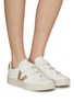 VEJA - ‘Recife’ Velcro Strap Leather Low Top Sneakers