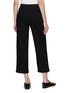 Back View - Click To Enlarge - FRAME - ‘Jet Set’ Wide Leg Cropped Jeans
