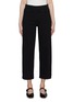 Main View - Click To Enlarge - FRAME - ‘Jet Set’ Wide Leg Cropped Jeans
