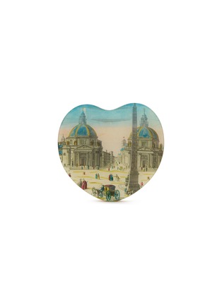 Main View - Click To Enlarge - JOHN DERIAN COMPANY INC. - Decoupage La Place Du Peuple Rome Heart Dish