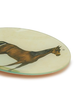 Detail View - Click To Enlarge - JOHN DERIAN COMPANY INC. - Decoupage Horse #121 Oval Plate