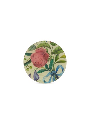 Main View - Click To Enlarge - JOHN DERIAN COMPANY INC. - Decoupage Ribbon Bouquet Round Plate