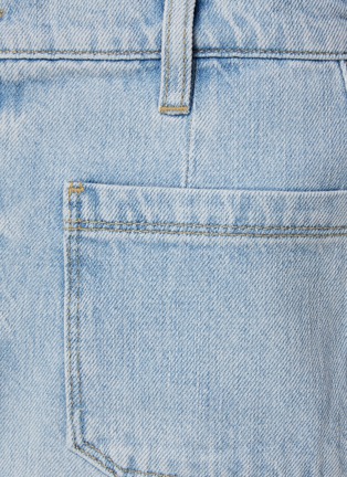  - FRAME - ‘Le Bardot’ Front Slit Midi Denim Skirt
