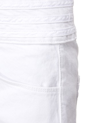  - FRAME - Triple Binding High Waist Denim Shorts