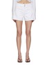 Main View - Click To Enlarge - FRAME - Triple Binding High Waist Denim Shorts