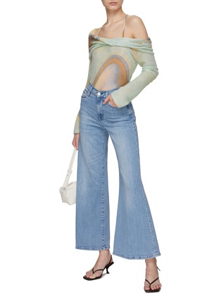 Figure View - Click To Enlarge - FRAME - ‘Le Palazzo’ Wide Leg Crop Jeans