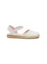 Main View - Click To Enlarge - WINK - ‘COCOA’ KIDS GLITTER SLINGBACK ESPADRILLES