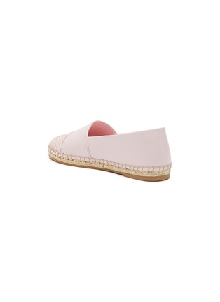 Detail View - Click To Enlarge - WINK - ‘Chip’ Kids Glitter Leather Espadrilles