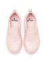 Detail View - Click To Enlarge - WINK - ‘Bubble Gum’ Glittered Slip On Sneakers