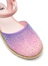 Detail View - Click To Enlarge - WINK - ‘COCOA’ KIDS RHINESTONE EMBELLISHED SLINGBACK ESPADRILLES