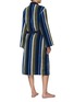 Back View - Click To Enlarge - KENZO - K Tie Striped Bathrobe — Large