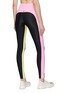 Back View - Click To Enlarge - BEACH RIOT - Contrast Side Stripe Ribbed Leggings