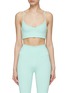 Main View - Click To Enlarge - BEACH RIOT - ‘Georgia’ Chevron Pattern Bra Top