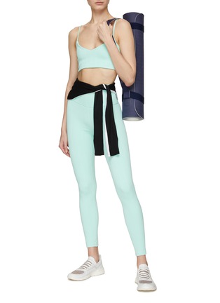 Figure View - Click To Enlarge - BEACH RIOT - ‘Georgia’ Chevron Pattern Bra Top