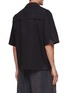 Back View - Click To Enlarge - JIYONGKIM - Sun Bleached Oversized Button Up Shirt
